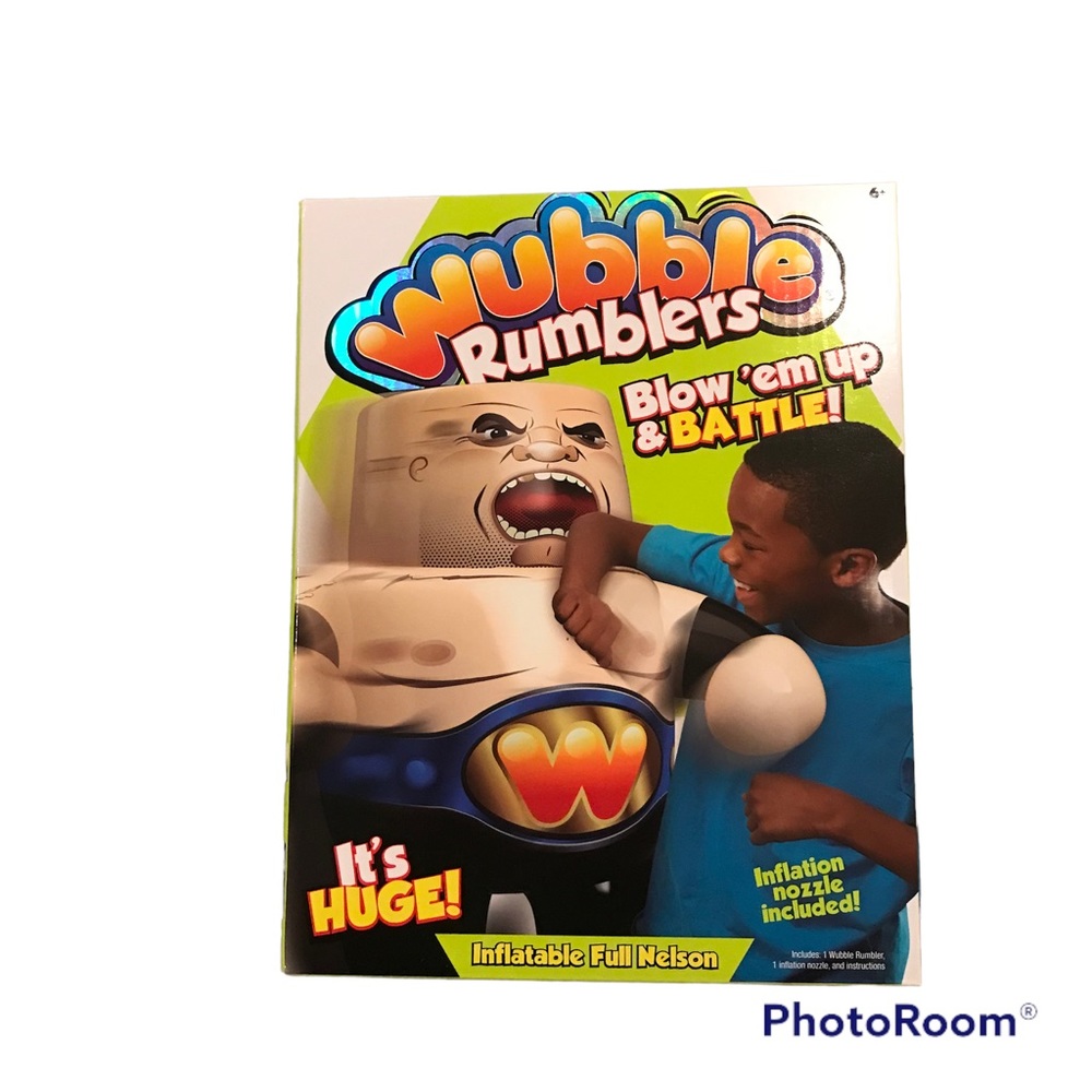 Wubble Rumblers Inflatable Full Nelson Blow-up Includes Inflation Nozzle New